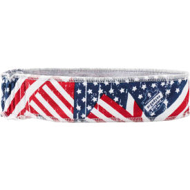 Ergodyne® Chill-Its® 6605 High-Performance Headband Stars/Stripes One Size 12421 - Pkg Qty 6