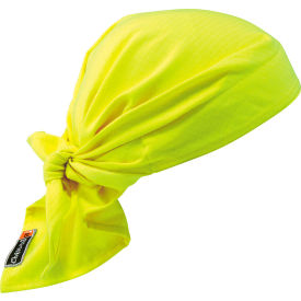 Ergodyne® Chill-Its® 6710FR Evaporative FR Cooling Triangle Hat Lime 12621 - Pkg Qty 6