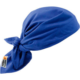 Ergodyne® Chill-Its® 6710FR Evaporative FR Cooling Triangle Hat Blue 12627 - Pkg Qty 6