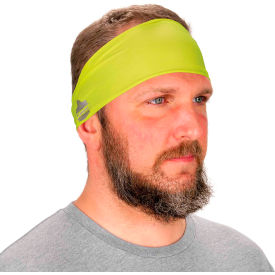 Ergodyne Chill-Its 6634 Cooling Headband Performance Knit Lime 12703