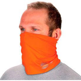 Ergodyne Chill-Its 6489 2-Layer Cooling Multi-Band Performance Knit S/M Hi-Vis Orange 42146