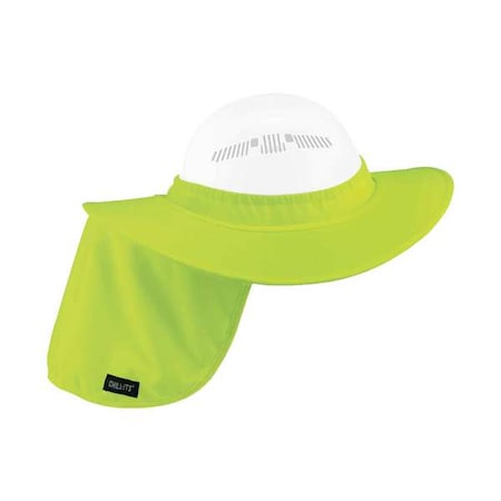 Lime Hard Hat Brim w/Shade MPN:12640