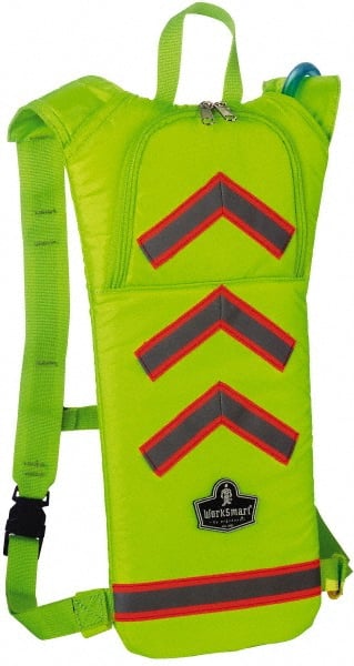 Lime Backpack with Thermos MPN:13156