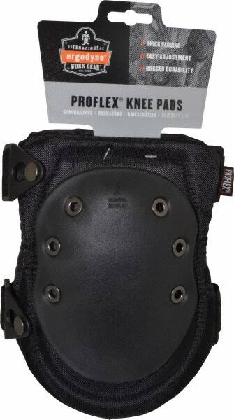 Knee Pad: Rubber Cap, Buckle Closure, Universal MPN:18335