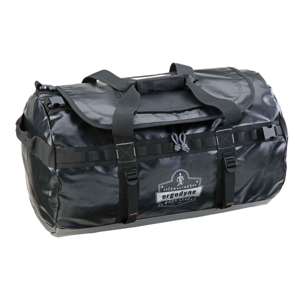 Ergodyne Arsenal 5030M Water-Resistant Duffel Bag, 12inH x 13-1/2inW x 27inD, Black MPN:13032