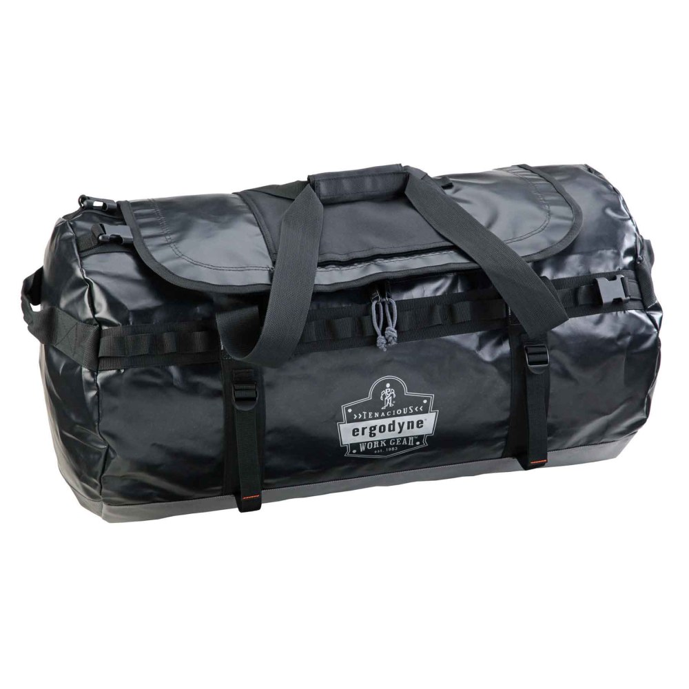 Ergodyne Arsenal 5030L Water-Resistant Duffel Bag, 15inH x 15inW x 30-1/2inD, Black MPN:13034