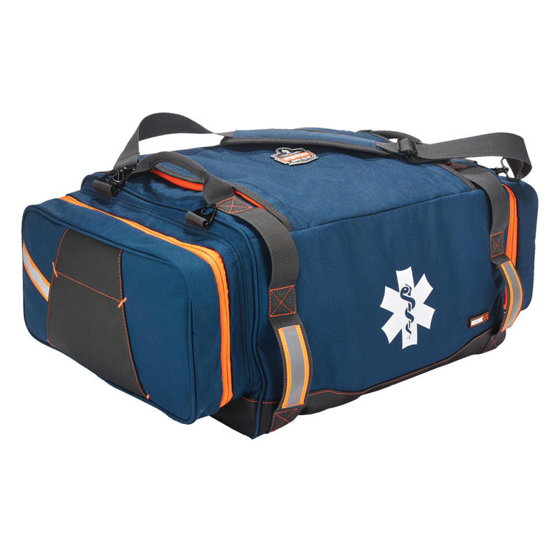 Ergodyne Arsenal 5216 Responder Gear Bag, 14-1/2inH x 10-1/2inW x 25-1/2inD, Blue MPN:13447