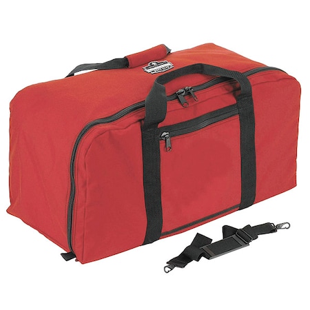 Duffel Bag, Nylon, 30 in L, 15 in W, Red MPN:GB5005