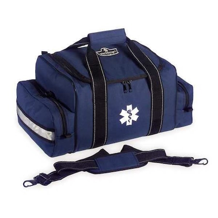 Duffel Bag, Polyester, 19 in L, 12 in W, Blue MPN:GB5215