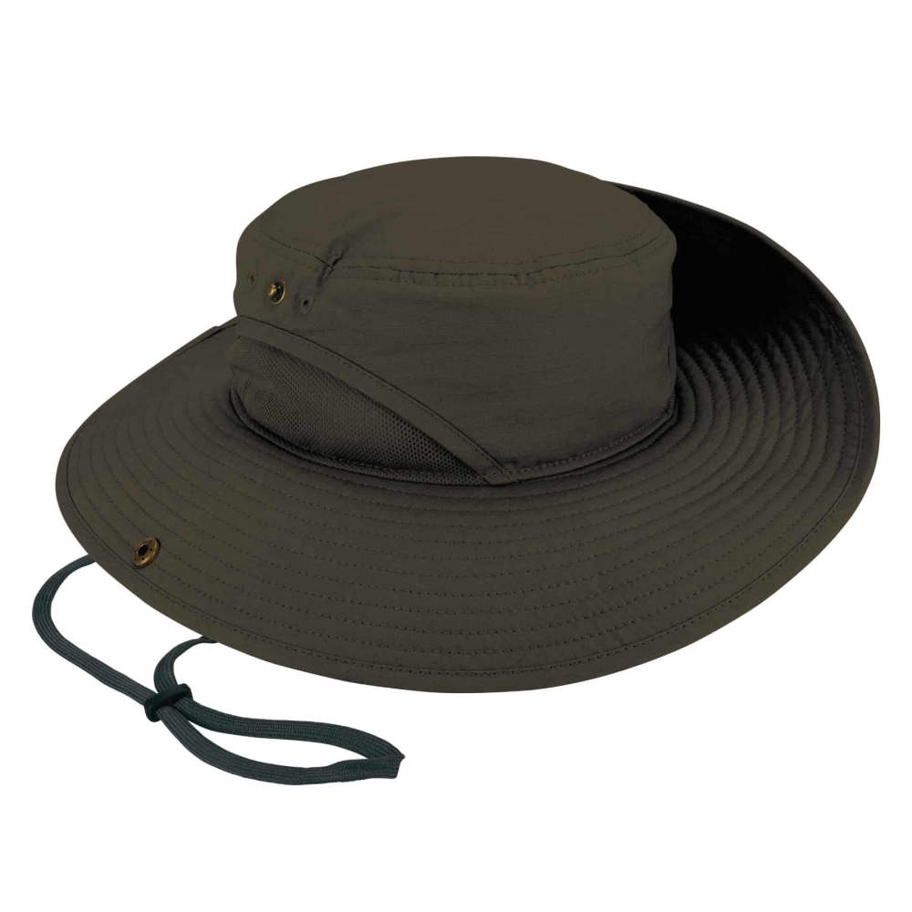 Ergodyne Chill-Its 8936 Lightweight Ranger Hat With Mesh Paneling, Large/X-Large, Olive MPN:12603