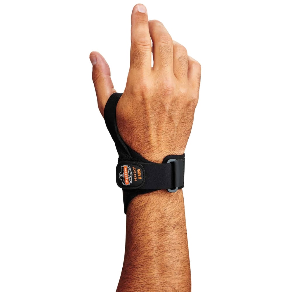 Ergodyne ProFlex 4020 Support, Left Wrist, X-Small/Small, Black MPN:70242