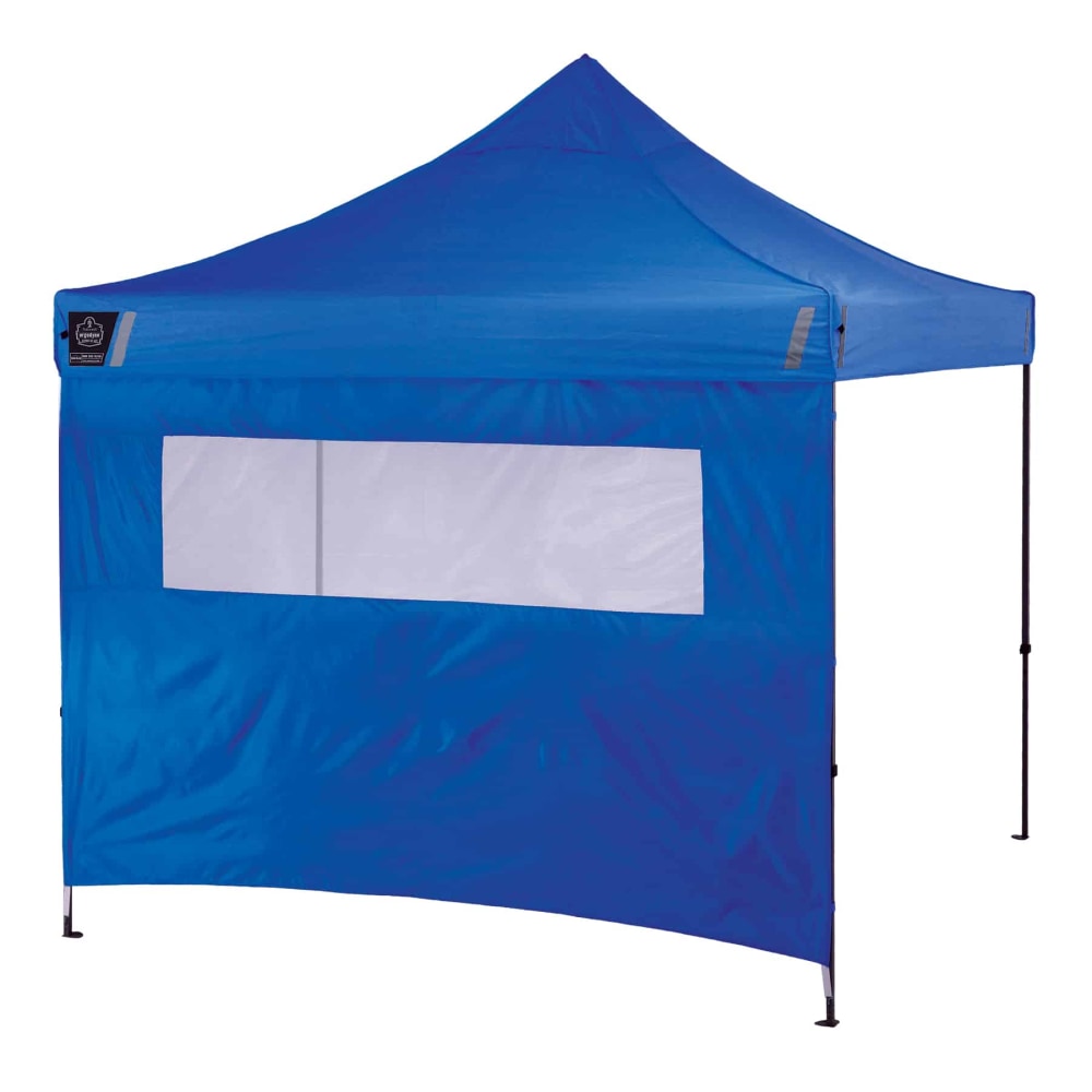 Ergodyne SHAX 6092 Heavy-Duty Pop-Up Tent Sidewall, Blue MPN:12987