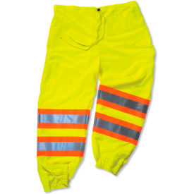 Ergodyne® GloWear® 8911 Class E Two-Tone Pants Lime L/XL 22965