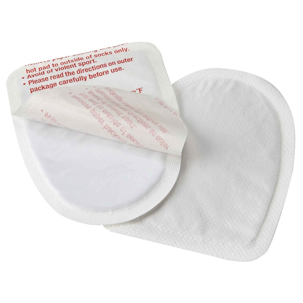 Ergodyne N-Ferno 6992 Toe Warming Packs, 2in x 3in, White, Case Of 40 Packs MPN:16992