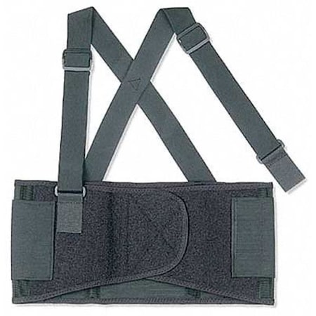 Back Support w/Suspenders, Black, XS MPN:1650
