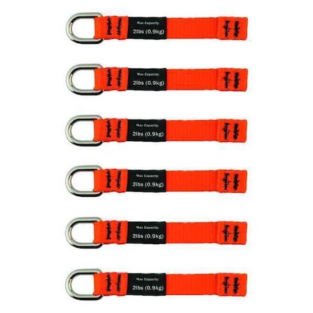 Squids Tool Tether, 4 1/2 in Length, 2 lb Weight Capacity MPN:3700-BULK