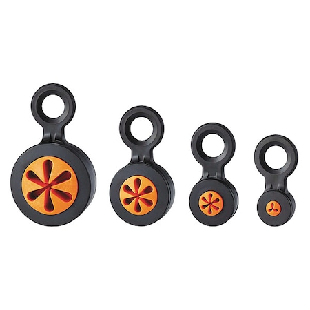 Black And Orange Hand Tool Trap Slips MPN:3740