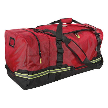 Firefighter Turnout Bag, Red, 126L MPN:5008