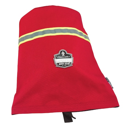 Firefighter SCBA Mask Bag, Fleece, H/L, Red MPN:5082L