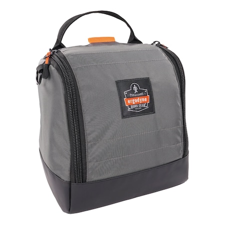 Full Respirator Bag, Magnetic Zipper, Gray MPN:5185