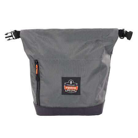 Full Respirator Bag, Roll Top Closure, Gray MPN:5186