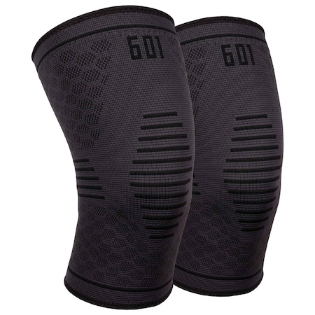 Knee Compression Sleeve, Black, S MPN:601