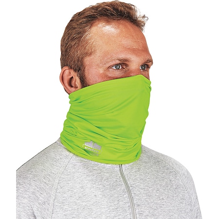 Neck Wrap, Polyester/Spandex, Lime, Universal MPN:6487
