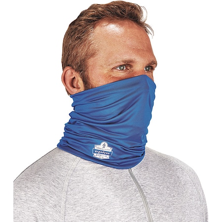 Neck Wrap, Polyester/Spandex, Blue, Universal MPN:6487