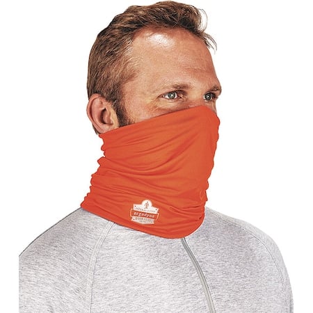 Neck Wrap, Polyester/Spandex, Orange, Universal MPN:6487