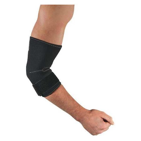 Elbow Sleeve w/Strap, 2XL, Black MPN:655