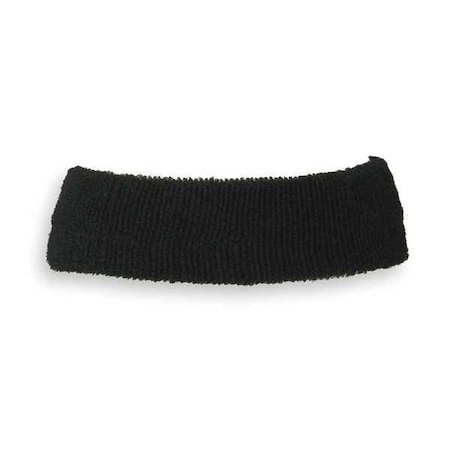 HeadSweatband, Black, Universal, Terrycloth MPN:6550