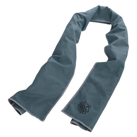 Cooling Towel, Gray, 40-7/8inL x 9-3/4inW MPN:6602MF