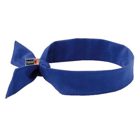 Flame Resistant Cooling Bandana, Blue, Cotton MPN:6700FR