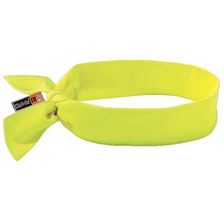 Flame Resistant Cooling Bandana, Hi-Vis Lime, Cotton MPN:6700FR