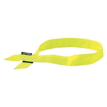 Bandana, Lime, Solid, Hook-and-Loop MPN:6705