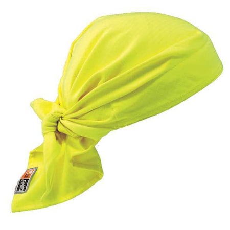 Flame Resistant Cooling Bandana, Hi-Vis Lime, Cotton MPN:6710FR