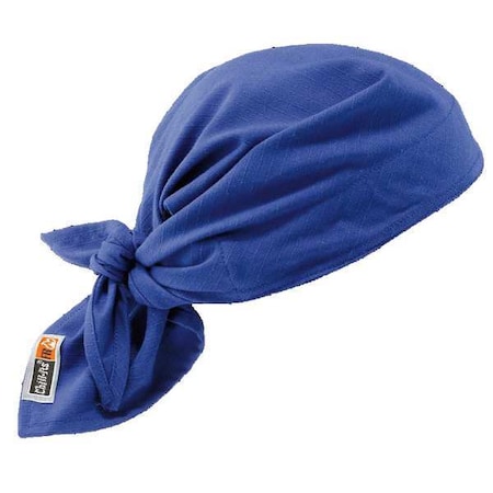 Flame Resistant Cooling Bandana, Blue, Cotton MPN:6710FR