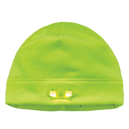 Beanie Cap, Over The Head, Universal, Lime MPN:6804