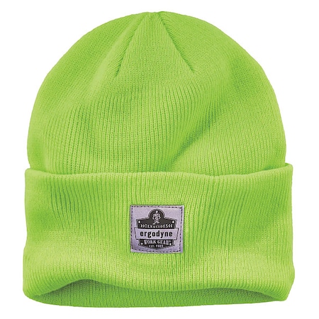 Knit Cap, Over The Head, Universal, Lime MPN:6806