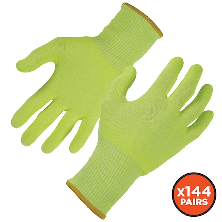 L Lime Cut Resistant Food Grade Gloves - Case of 144 PK MPN:7040-CASE