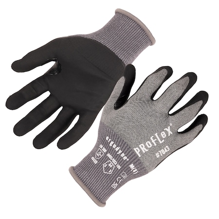 Nitrile, Gray, 2XL 1 PR MPN:7043