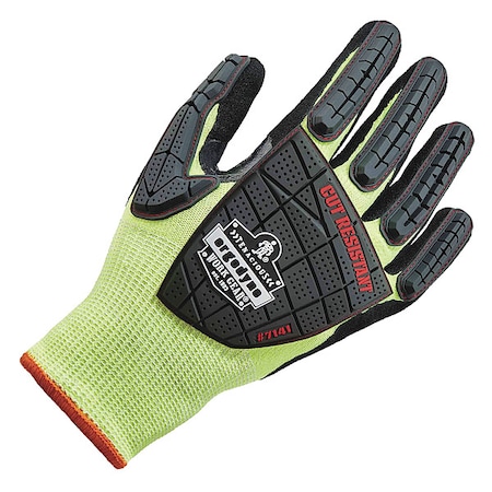 Coated Gloves, Cut Level A4, Foam Nitrile, Sandy, L 1 PR MPN:7141