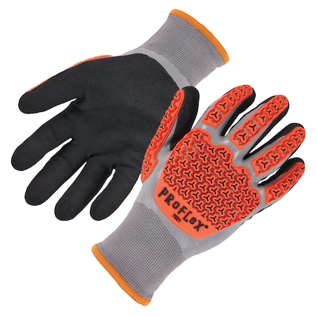 Knit Gloves, Cut Level A2, Nitrile, Sandy, 2XL 1 PR MPN:7521