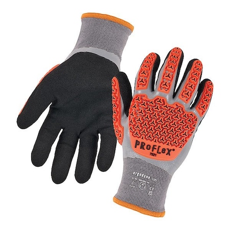 Knit Gloves, Cut Level A2, Nitrile, Sandy, XS 1 PR MPN:7521