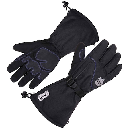 Black Thermal Waterproof Winter Work Gloves, XL, PR MPN:825WP