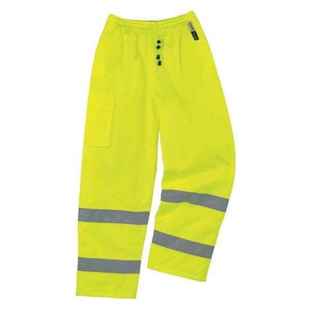 5XL Class E Thermal Pants, Lime MPN:8925