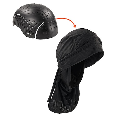 Bump Cap, Dreadlock Tube, Polyethylene, None Suspension, Fits Hat Size 7 3/8 to 8 1/2 MPN:8941L
