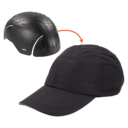 Bump Cap, Baseball, Polyethylene, None Suspension, Fits Hat Size 6 1/4 to 7 1/4 MPN:8947