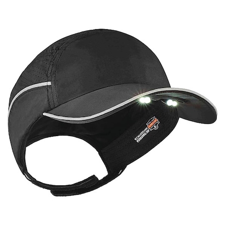 Bump Cap, Long Brim Baseball, Polyethylene, Hook-and-Loop Suspension MPN:8965