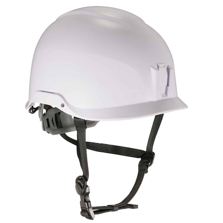 White Class E Safety Helmet MPN:8974